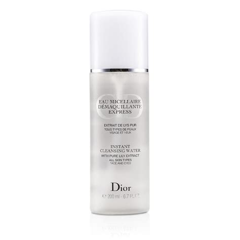 Dior Instant Cleansing Water • Face Product Info 